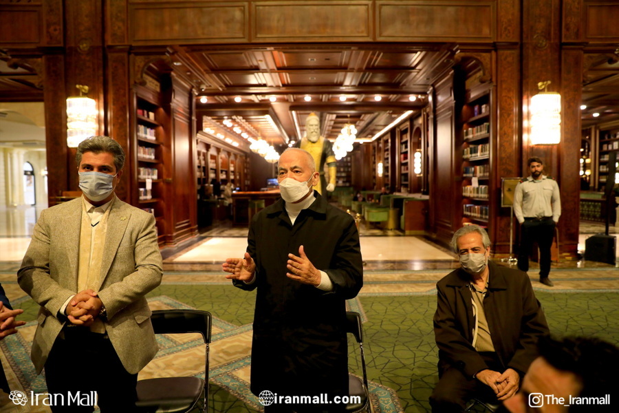 محفل ادبی استاد شهریار در کتابخانه جندی شاپور